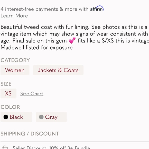 Vintage Trench Coat - Picture 8 of 8